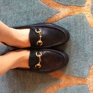 Genuine GUCCI Horsebit Leather Loafer